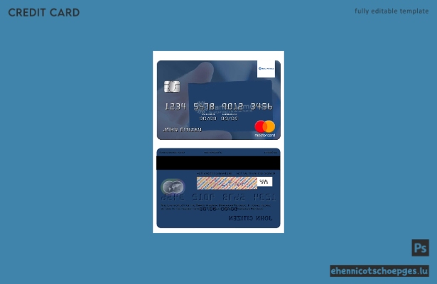 Dominikanische Republik Banco Vimecan Mastercard Beispielvorschau